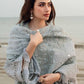 Lawn-3PC Laser Cut Embroidered Shirt With Khadi Net Embroidered Dupatta-5401