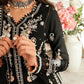 Dhanak-3PC Embroidered Shirt with Dhanak Embroidered Dupatta -3395