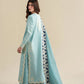 Lawn-3PC Sequence Embroidered Shirt With Khadi Net Embroidered Dupatta-5348