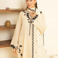 Dhanak-3PC Embroidered Shirt with Chiffon Embroidered Dupatta - 3510