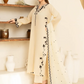 Dhanak-3PC Embroidered Shirt with Chiffon Embroidered Dupatta - 3510