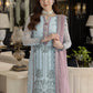 Lawn 3PC Embroidered With Chiffon Embroidered Dupatta-5156