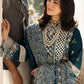 Lawn-3PC Embroidered Shirt With Khadi Net Embroidered Dupatta-5218