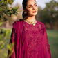 Lawn-3PC Chikankari Embroidered Shirt With Khadi Net Embroidered Dupatta-5340