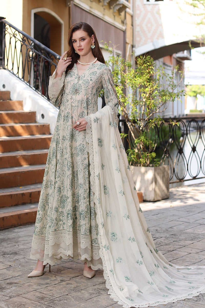 Bareeze Lawn 3PC Embroidered With Chiffon Embroidered Dupatta-470