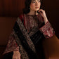Dhanak -3PC Embroidered Shirt With Organza Sequence Embroidered Dupatta-3351