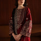 Dhanak -3PC Embroidered Shirt With Organza Sequence Embroidered Dupatta-3351