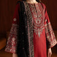 Dhanak -3PC Embroidered Shirt With Organza Sequence Embroidered Dupatta-3351