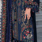 Dhanak 3PC Embroidered Shirt with Dhanak Embroidered Dupatta-3384