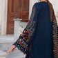 Dhanak 3PC Embroidered Shirt with Dhanak Embroidered Dupatta-3384