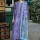 Dhanak-3PC Embroidered Shirt with Digital Printed Wool Shawl -3291