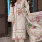 Lawn-3PC Chikankari Embroidered With Digital Printed Dupatta-5199