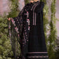 Dhanak -3PC Embroidered Shirt With Organza Embroidered Dupatta-3284