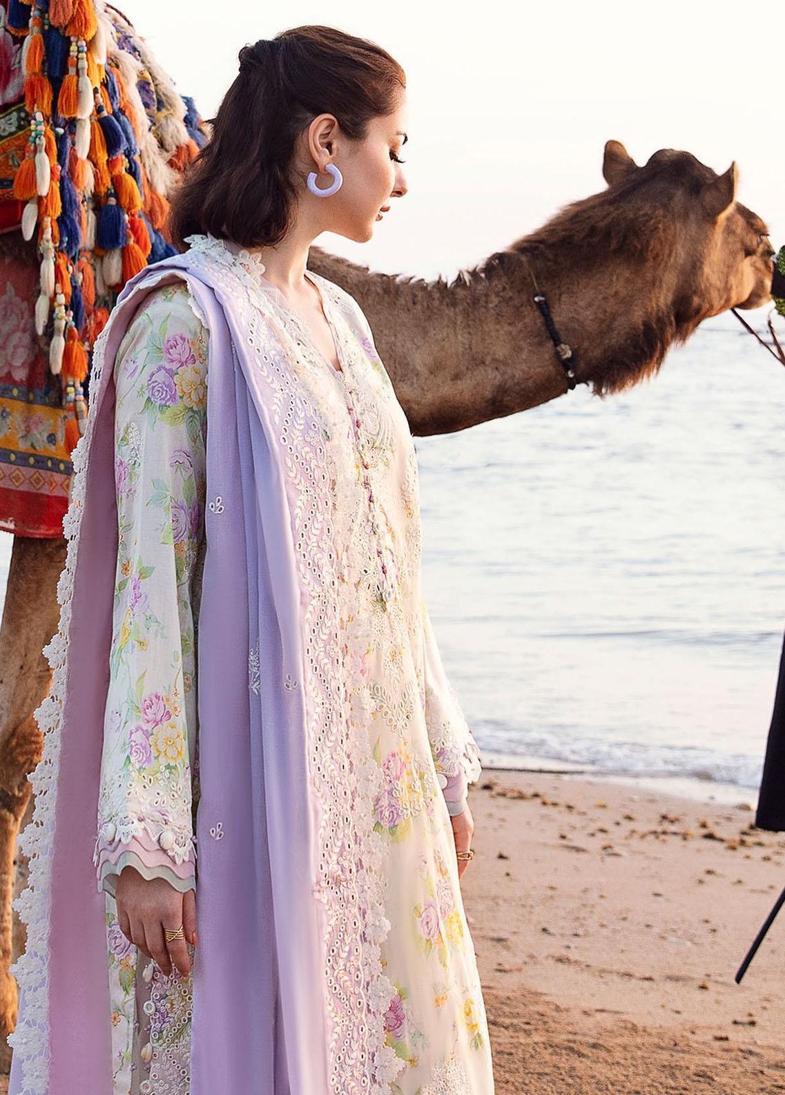 KHADDAR-3PC WITH KHADDAR PRINTED SHIRT & TROUSER-929